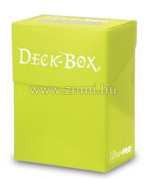 Deck Box Solid BRIGHT YELLOW 1.
